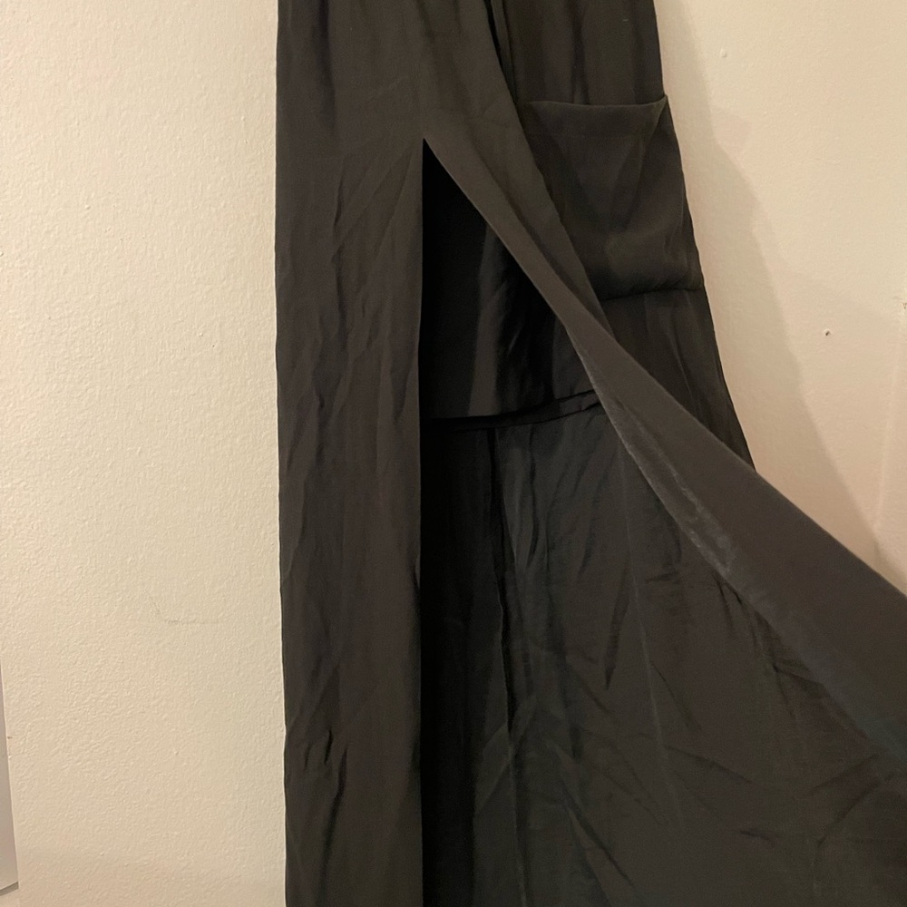 The Kooples Black A-Line Skirt
